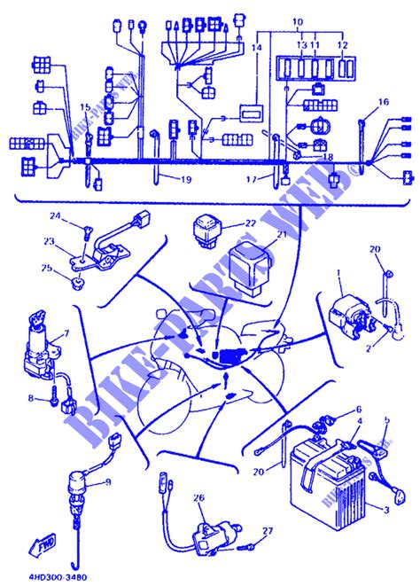 wiring diagram yamaha virago