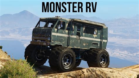 Epic Monster Rv Off Roading 4x4 Gta V Pc Mods Youtube