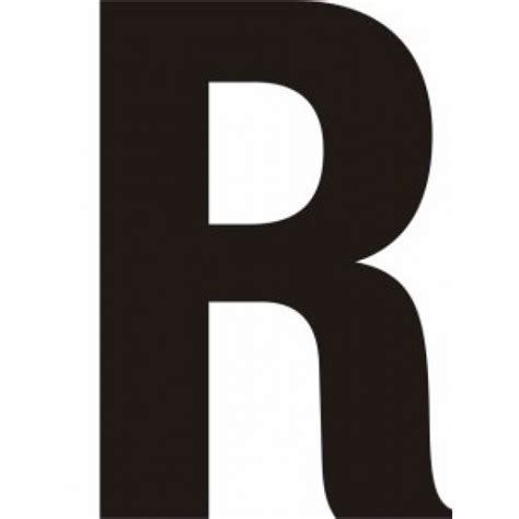 A, b, c, d, e, f, g, h, i, j, k, l, m, n, o, p, q, r, s,. 75mm Black Helvetica Bold Condensed Style Vinyl Letter R - Vinyl ...