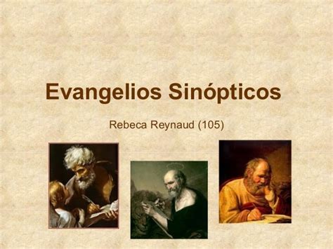 Evangelios Sinópticos