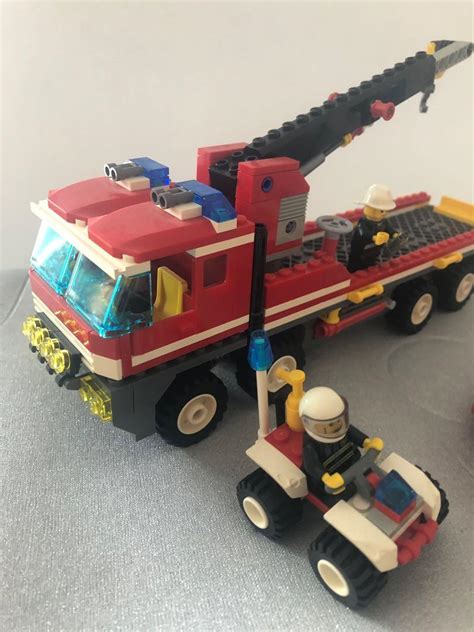 Lego 7213 Off Road Fire Truck And Fireboat Hobbies And Toys Toys And Games