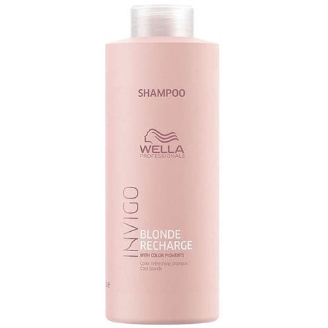 Wella Professionals Invigo Blonde Recharge Cool Blonde Shampoo 1000ml Telis Kikeris E Shop