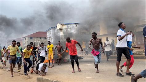 Sierra Leone Imposes Nationwide Curfew Amid Deadly Anti Government