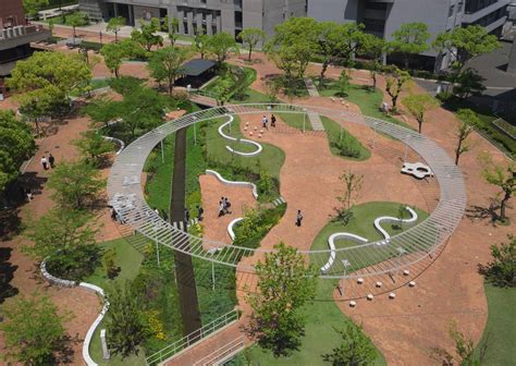 Kyushu Sangyo University Landscape Design By Design Network Associates
