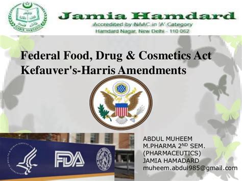 Section 564 of the federal food, drug, and cosmetic act fact sheet overview. Federal food, drug & cosmetics act