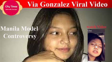 Via Gonzalez Viral Video Why Year Filipino Sensational Model Is In News Know About Her