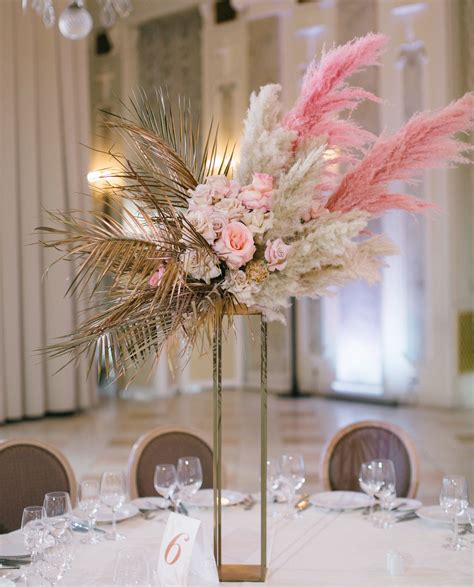 Pin By Events Fabrique On Pampas Grass Wedding Wedding Floral