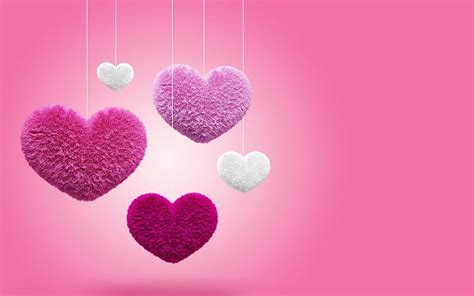 Hd Wallpaper Love Heart Shaped Background White Pink And Red Heart