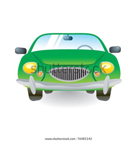 Green Car Icon Stock Vector Royalty Free 76485142 Shutterstock