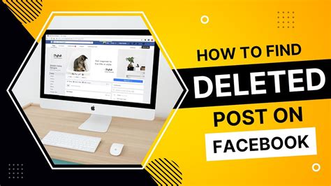 How To Find Deleted Post On Facebook How To Recover Your Facebook Deleted Post Recover