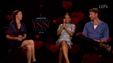 Falling Inn Love With The Cast Of Netflixs Latest Film Youtube