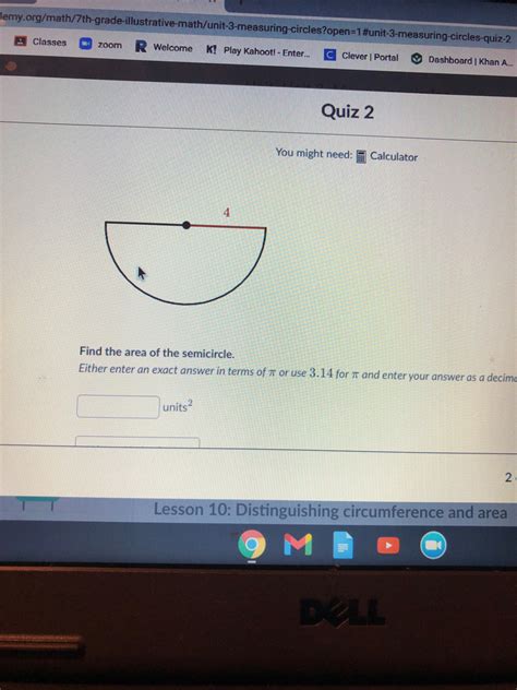 To find the area of a semicircle first you need to find the area of the whole circle and divide your answer by 2, as a semicircle takes up half the space of a circle. Answered: 4. Find the area of the semicircle.… | bartleby