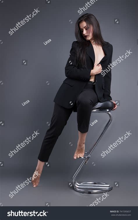 Seminude Beautiful Girl Posing On Bar Shutterstock