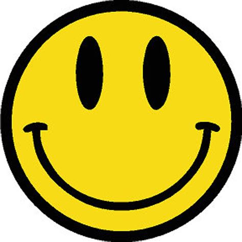Smiley Face With Cell Phone Clipart