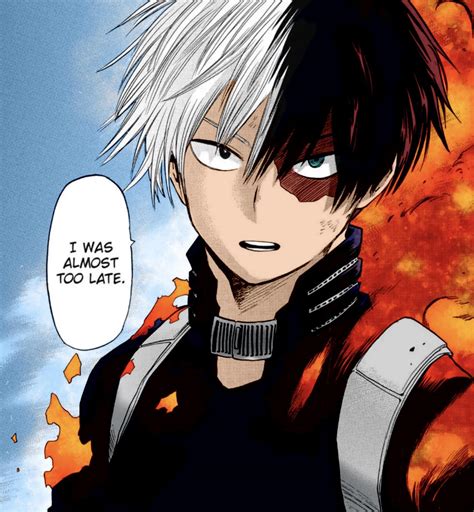 Colouring As Promised A Shoto Todoroki Colouring To Complete The