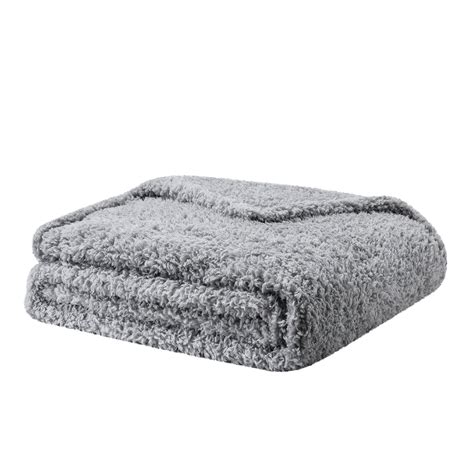 Mainstays Gray Polyester Bed Blanket Fullqueen