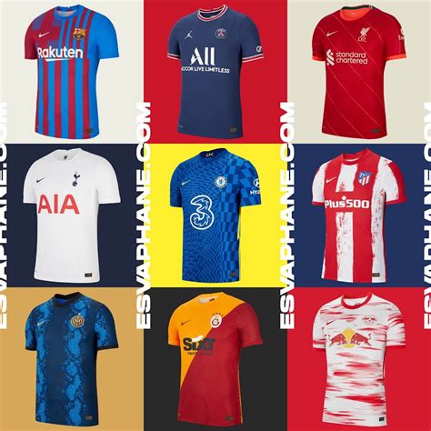 All Nike 21 22 Elite Teams Home Kits Released Leaked Footy Headlines