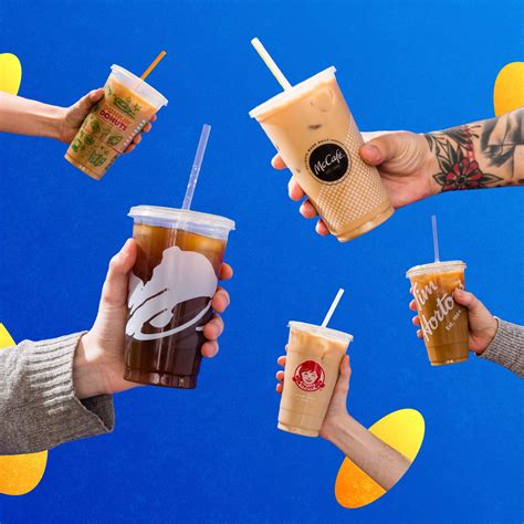 The Best Fast Food Iced Coffees Ranked Fast Food Drinks Yummy Drinks Food And Drink Best