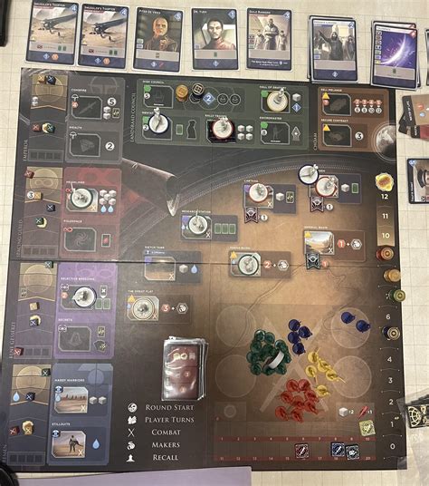 Finished My First 4 Player Game Of Dune Imperium And I Must Say This