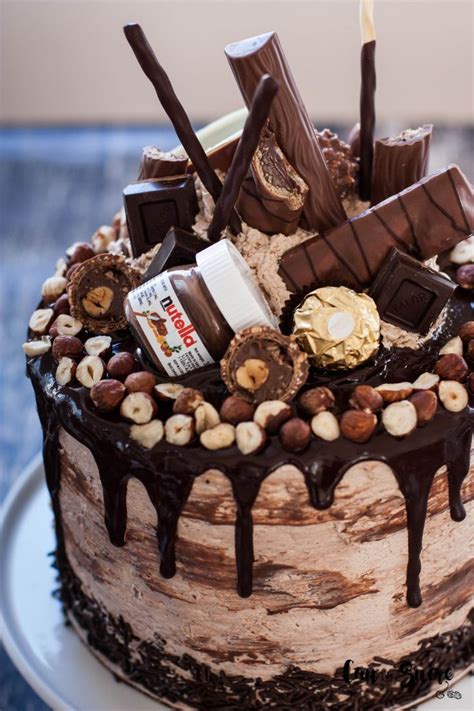 Nutella Layer Cake And Happy Birthday To Me Recipe Chocolate
