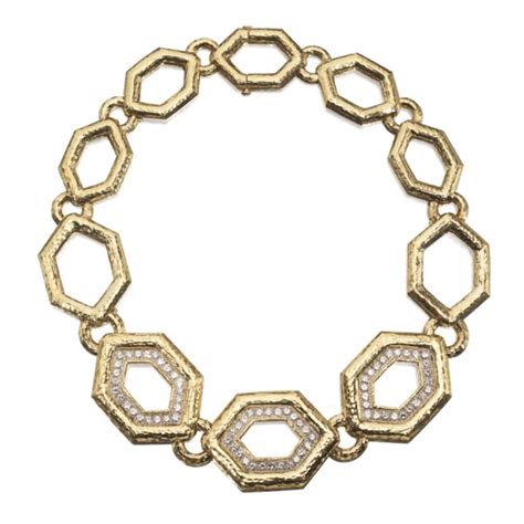 365 18 Karat Gold And Diamond Necklace David Webb
