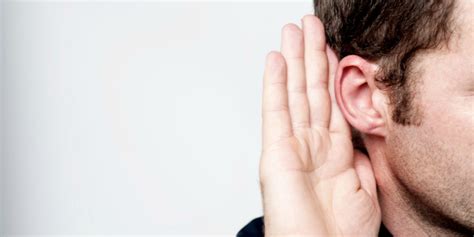 Man Cupping Ear Image The Future Of Customer Engagement And Commerce