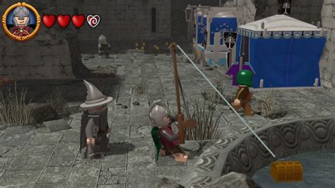 Lego The Lord Of The Rings Psvita Exploring Osgiliath Youtube
