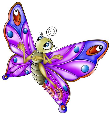 Cartoon Butterfly Clipart Free Download On Clipartmag