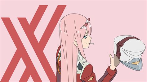 Hd wallpapers and background images. Zero Two Wallpaper 1920x1080 : DarlingInTheFranxx