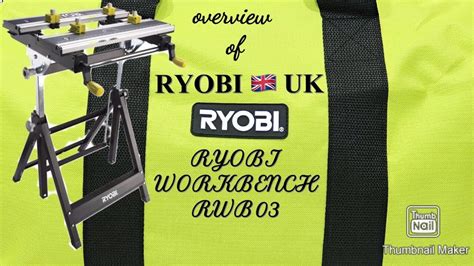 Ryobi Folding Metal Workbench Rwb03 Overview Ryobi Uk Youtube