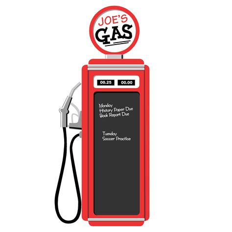 Gas Pump Cartoon Clipart Best