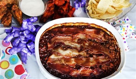 This is the best baked bean recipe i've ever known. Game Day Eats | Southern Style Baked Beans Recipe - Just Tiki