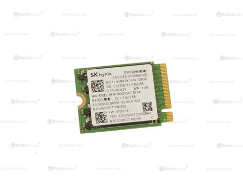 SK HYNIX 512GB NVMe PCIe M2 2230 SSD BC711 30mm Half Size