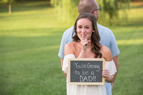 Chalkboard Surprise Pregnancy Reveal Popsugar Moms