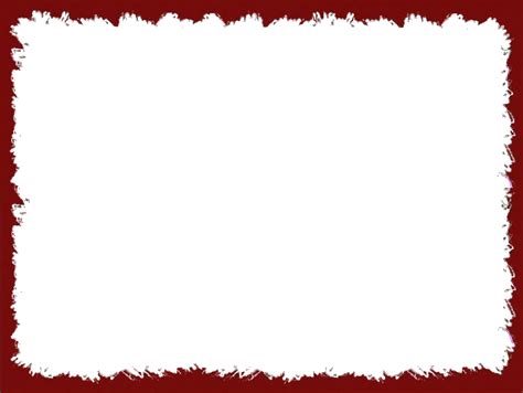 Красная рамка границы Png прозрачное изображение Png Mart