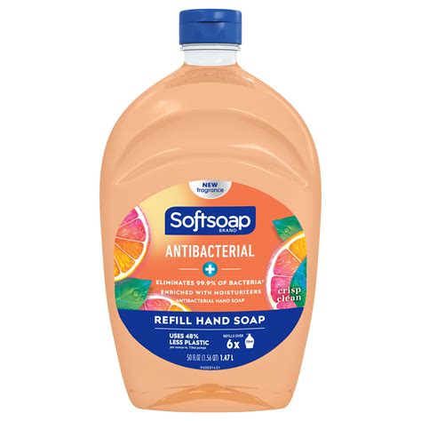Softsoap Antibacterial Crisp Clean Liquid Hand Soap Refill Shop