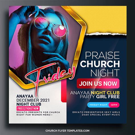 Church Welcome Flyer Template Psd Design Church Flyer Templates Free