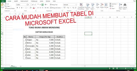 Cara Menambah Tabel Di Excel Recehmurah Hot Sex Picture