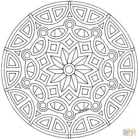 Https://techalive.net/coloring Page/advanced Mandala Coloring Pages Online