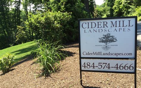 Cabby landscaping llc landscape design. Glen Mills, PA Landscape Design Project - Cider Mill ...