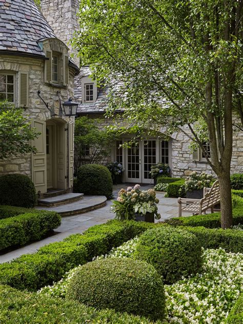 Discover amazing courtyard designs from all over the world, with indoor trees, outdoor furniture and lighting, retractable walls, patios and atrium ceilings. Lake Forest, IL Residence, Entry Courtyard French Country ...