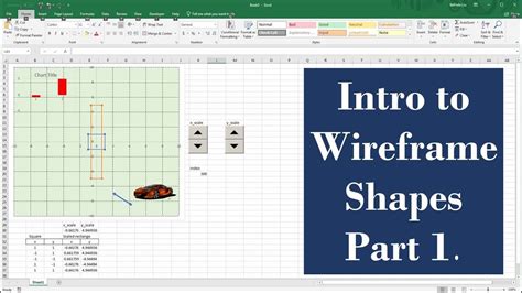 Intro To Wireframe Shapes Ms Excel Animation Part 1 Youtube