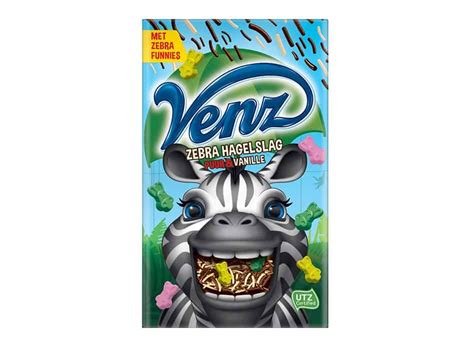 Hagelslag is a typical dutch food item. Venz Rimboe Zebra Hagelslag Puur & Vanille › Real Dutch Food