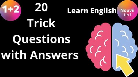 10 Trick Questions With Answers Funny Mind Trick Questions Mind