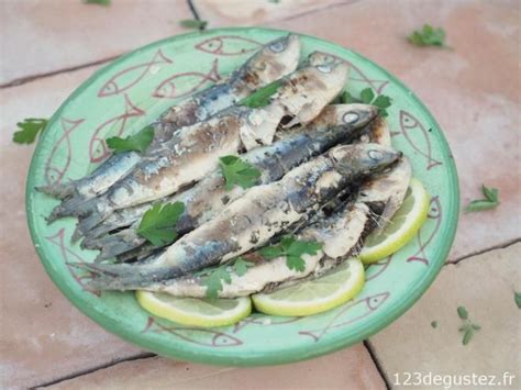 Sardines marinées grillées à la plancha facile rapide et légères