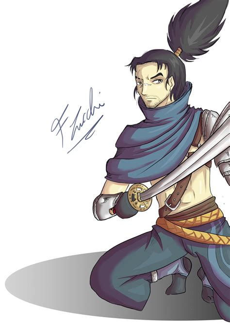 Yasuo League Of Legends By Charmionhargreaves On Deviantart