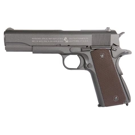 Colt 1911 Full Metal Co2 Blowback Pistol 216028 Airsoft Pistols At