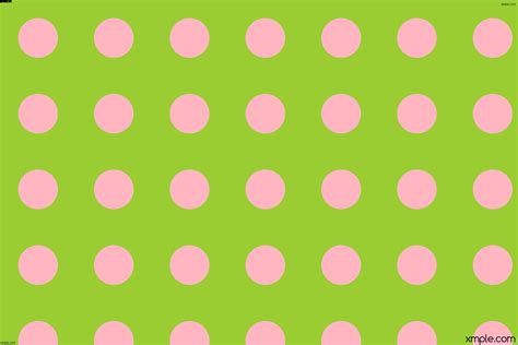 Wallpaper Pink Green Polka Spots Dots 9acd32 Ffb6c1 150 165px 316px