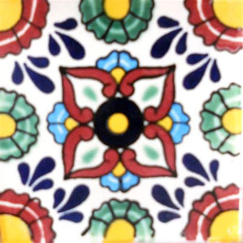 C090 Mexican Ceramic 4x4 Inch Hand Made Tile Etsy