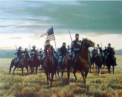 Civil War Union Cavalry Civil War Artwork American Civil War